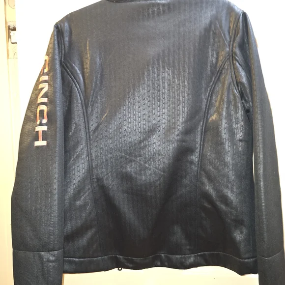 Cinch Miller Storm Defense Concealed Carry Jacket Women's Large Embossed Black - Picture 4 of 13